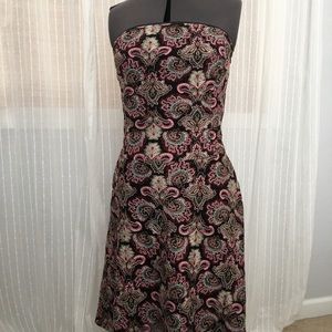 Gorgeous Tocca embroidered strapless dress